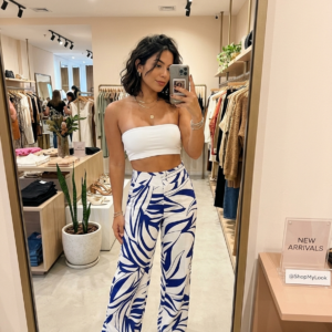 CALÇA PANTALONA FLORAL